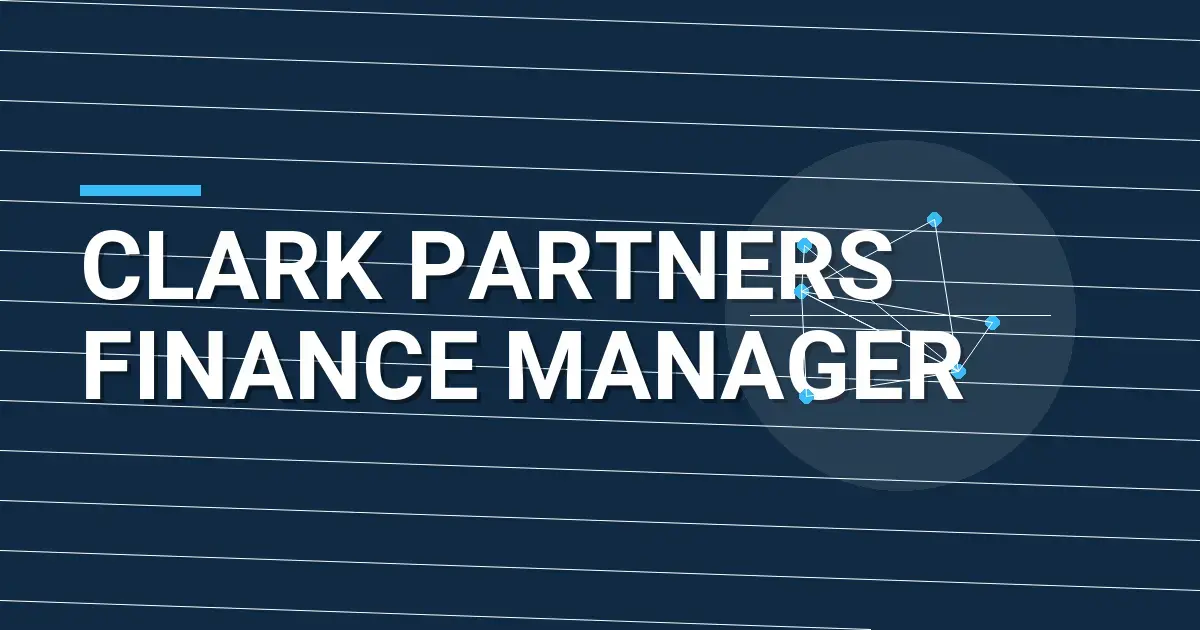 Clark Partners Finance Manager