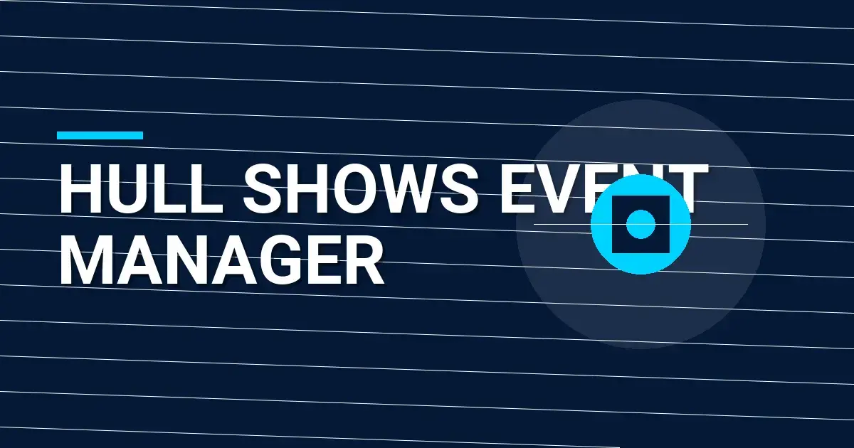 Hull Shows Event Manager