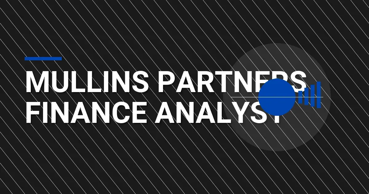 Mullins Partners Finance Analyst