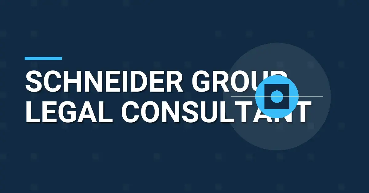 Schneider Group Legal Consultant