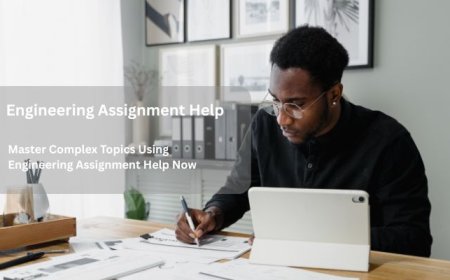 Master Complex Topics Using Engineering Assignment Help Now