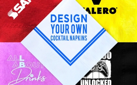 Elevate Every Occasion with Customized Cocktail Napkins