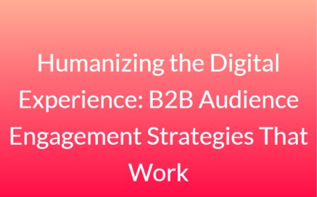Humanizing the Digital Experience: B2B Audience Engagement Strategies That Work