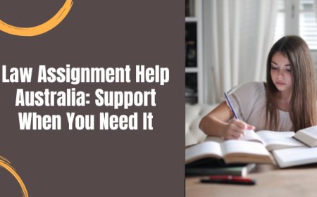 Law Assignment Help Australia: Support When You Need It