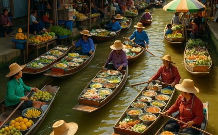 Floating Market Bangkok: A Unique Cultural Experience on Water
