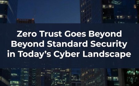 Zero Trust Goes Beyond Standard Security in Today’s Cyber Landscape