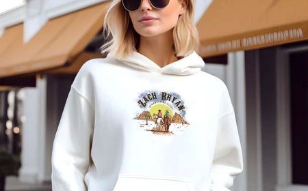 Fresh Merch Alert: Zach Bryan's New Hoodie & ADWYSD Joggers Are Here to Elevate Your Style