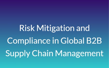 Risk Mitigation and Compliance in Global B2B Supply Chain Management