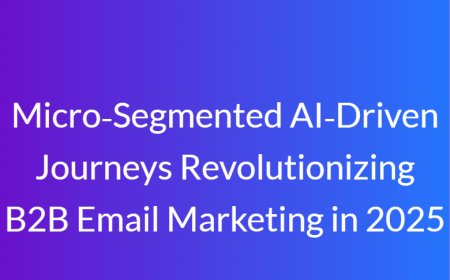 Micro‑Segmented AI‑Driven Journeys Revolutionizing B2B Email Marketing in 2025