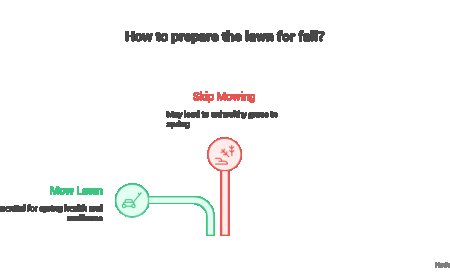 Fall Lawn Mowing Tips from Professional Services.