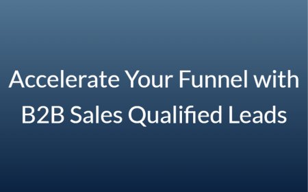 Accelerate Your Funnel with B2B Sales Qualified Leads