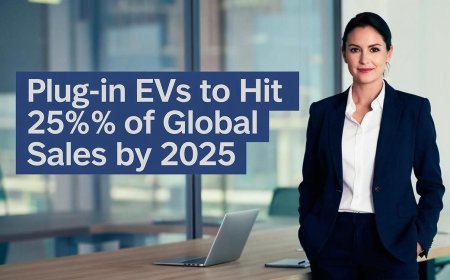 2025 Forecast: Plug-in EVs Will Capture a Quarter of Global Sales