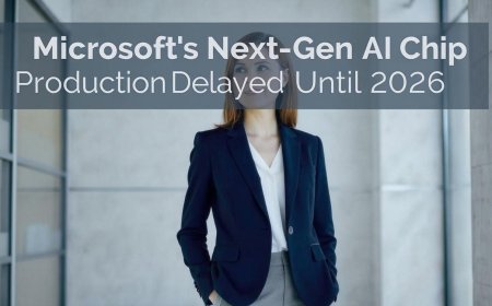 Next-Gen AI Chip Rollout by Microsoft Delayed to 2026