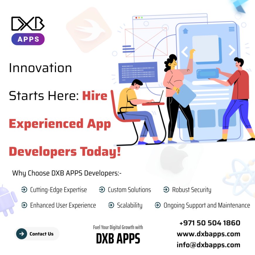DXB APPS offers scalable mobile app development Dubai services
