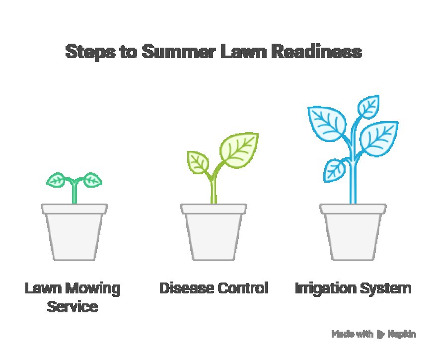 Preparing Your Lawn for Summer with a Mowing Service.