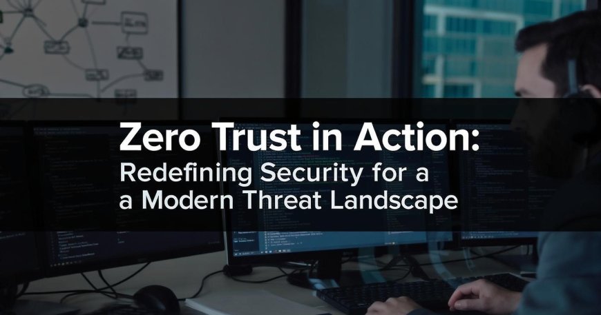 Zero Trust in Action: Redefining Security for a Modern Threat Landscape
