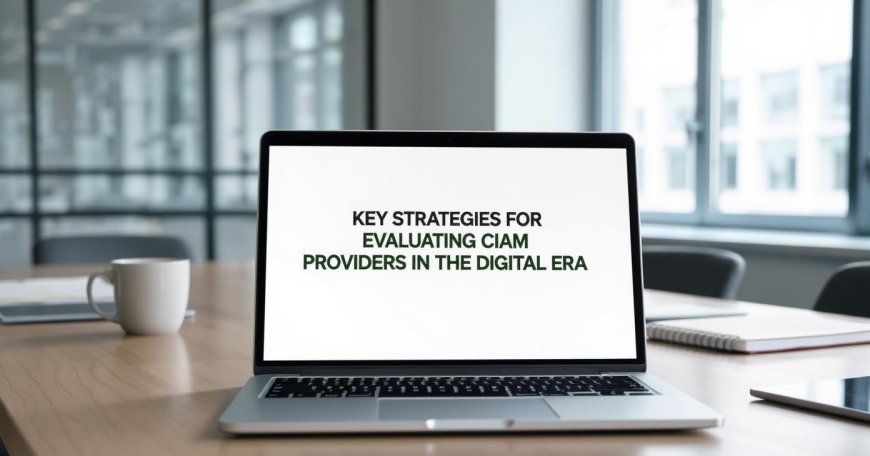 Key Strategies for Evaluating CIAM Providers in the Digital Era