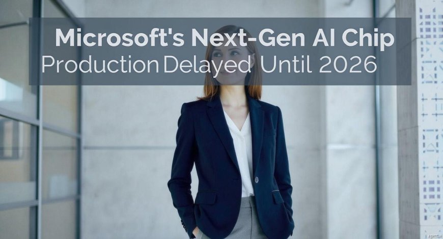 Next-Gen AI Chip Rollout by Microsoft Delayed to 2026